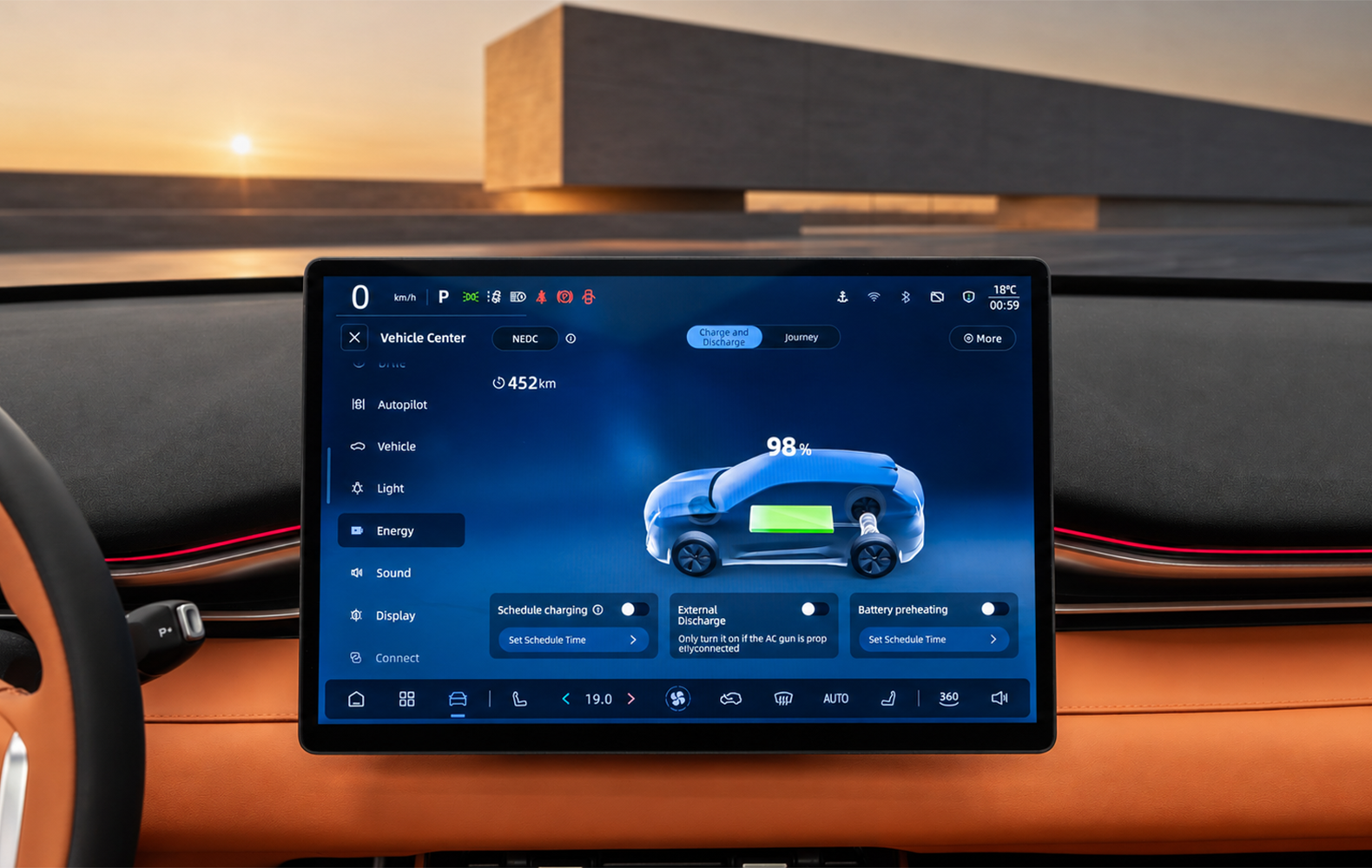 15.4" Touchscreen